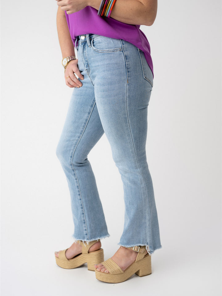 Vervet High Rise Crop Flare