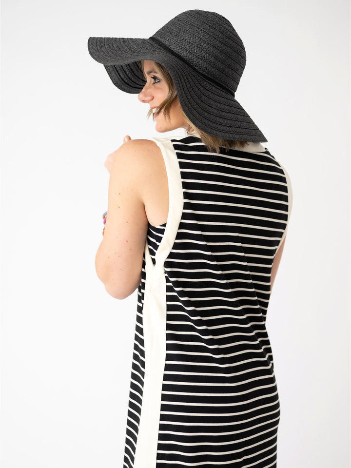 On the Horizon Sleeveless Stripe Maxi