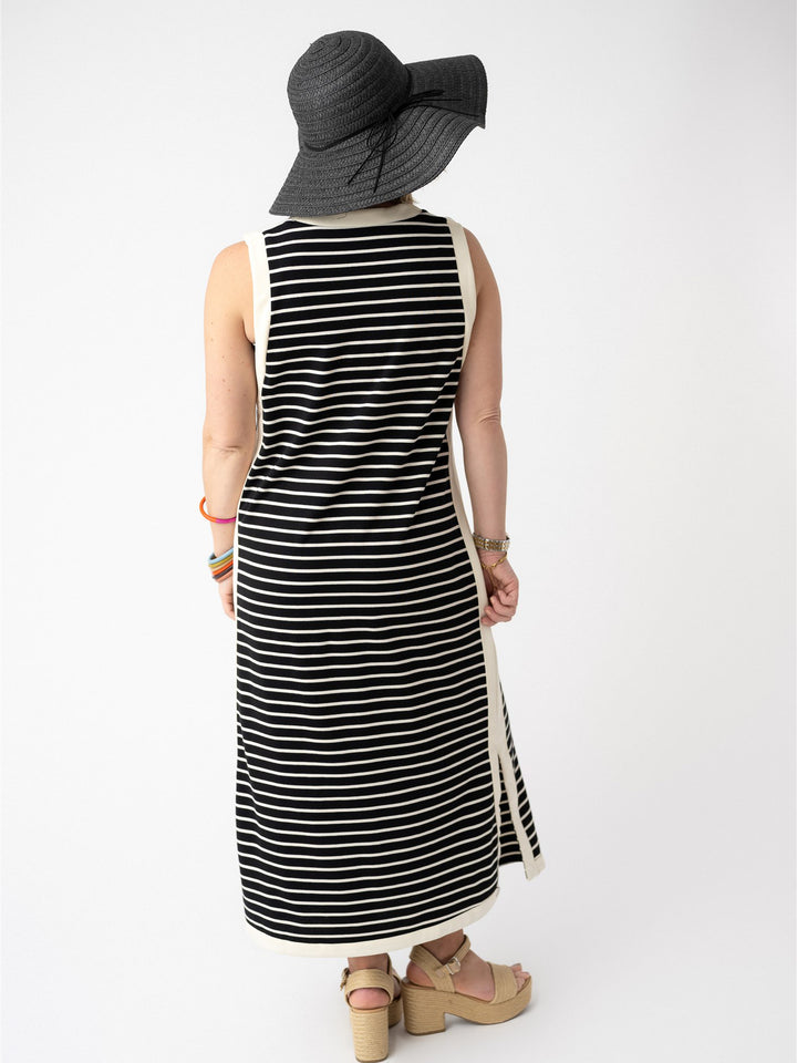 On the Horizon Sleeveless Stripe Maxi