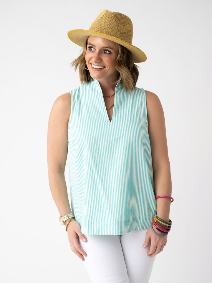 Sweet Streaks & Stripes Sleeveless