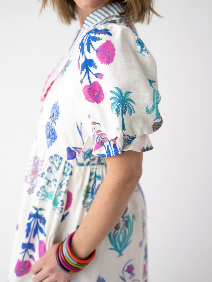 Heirloom Bloom Puff & Ruffle Dress