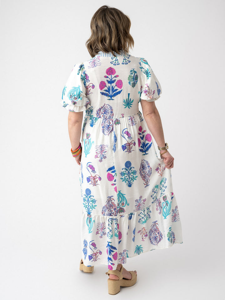 Heirloom Bloom Puff & Ruffle Dress