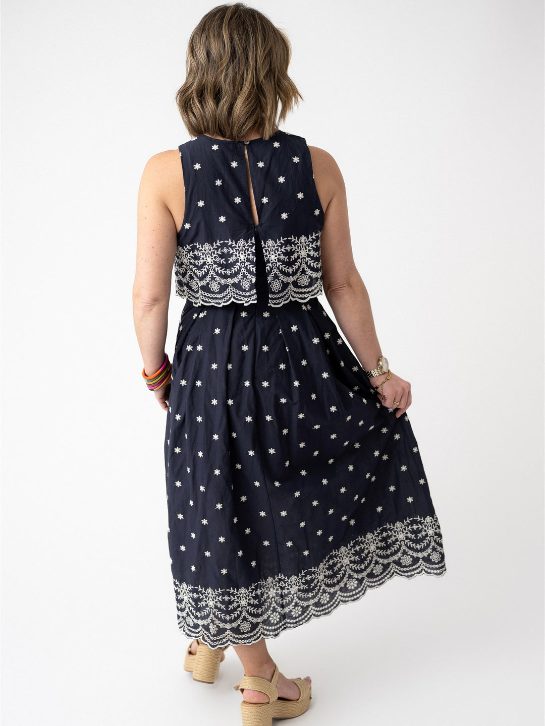 Polished Prep Eyelet Dress