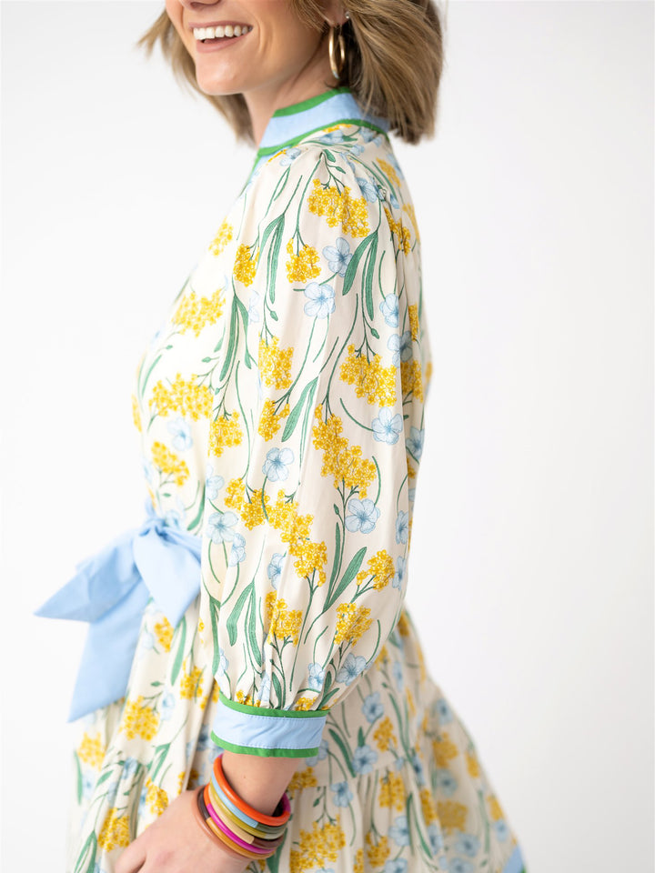 Garden Party Button Front Dress