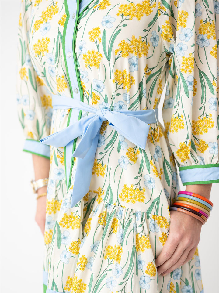 Garden Party Button Front Dress