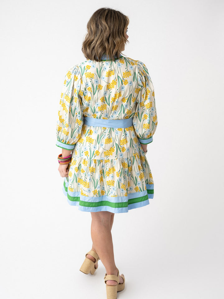 Garden Party Button Front Dress