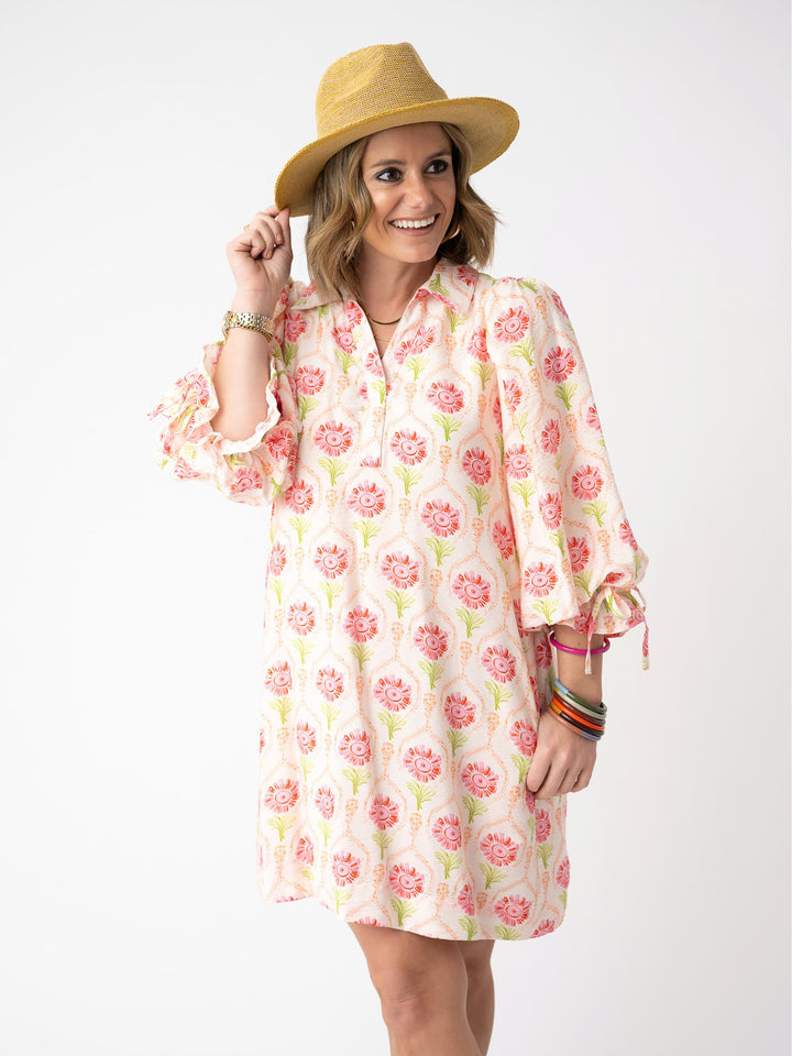 Clase Azul Bowtie Sleeve Dress