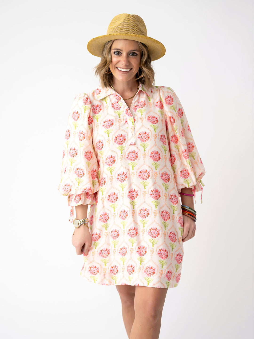 Clase Azul Bowtie Sleeve Dress