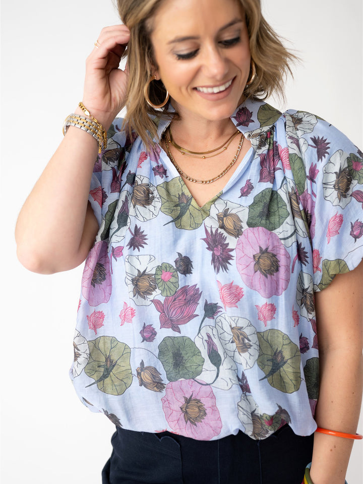 Vine to Vintage Bubble Blouse