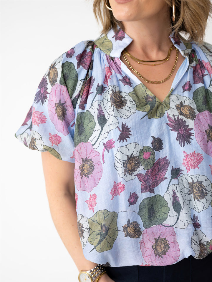 Vine to Vintage Bubble Blouse