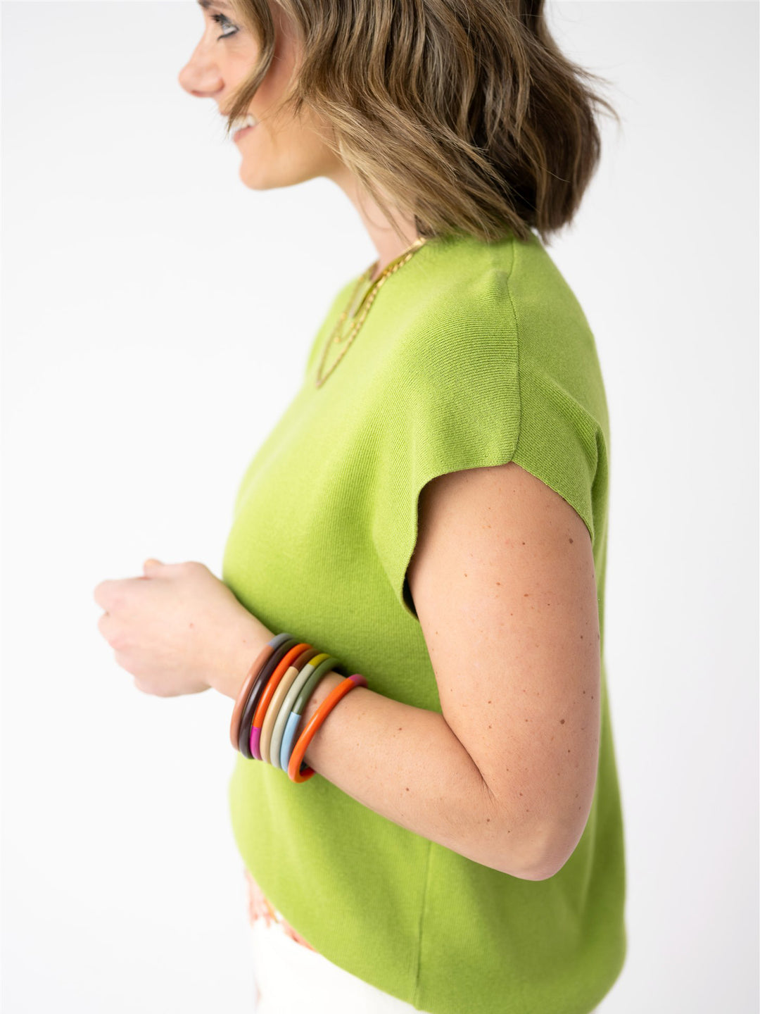 Charlotte Short Sleeve Knit