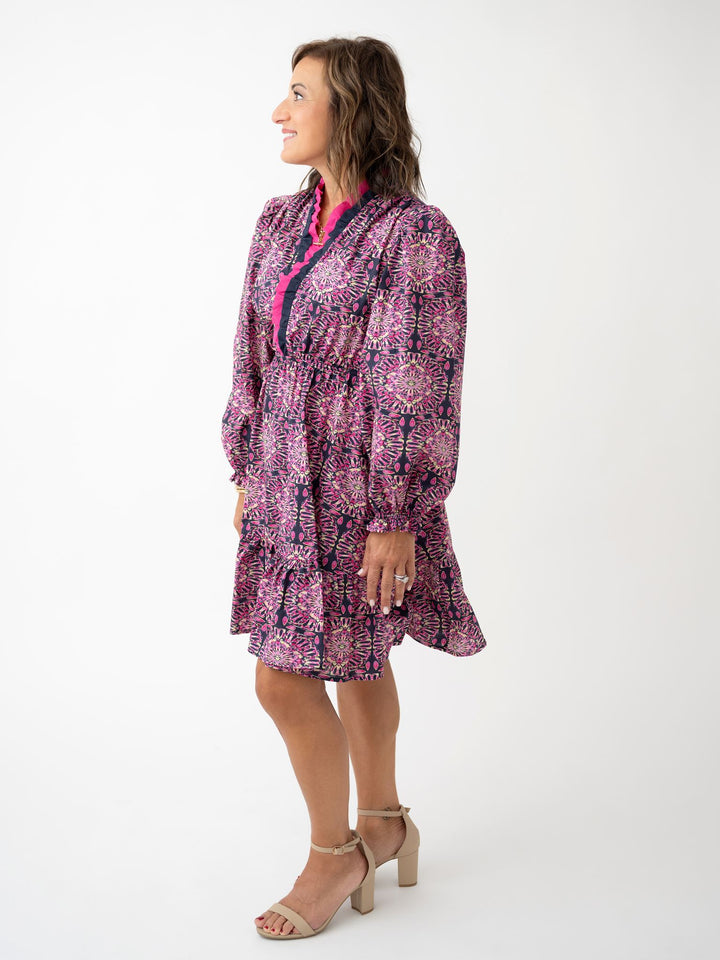 Imagine the Illusion Printed Dress