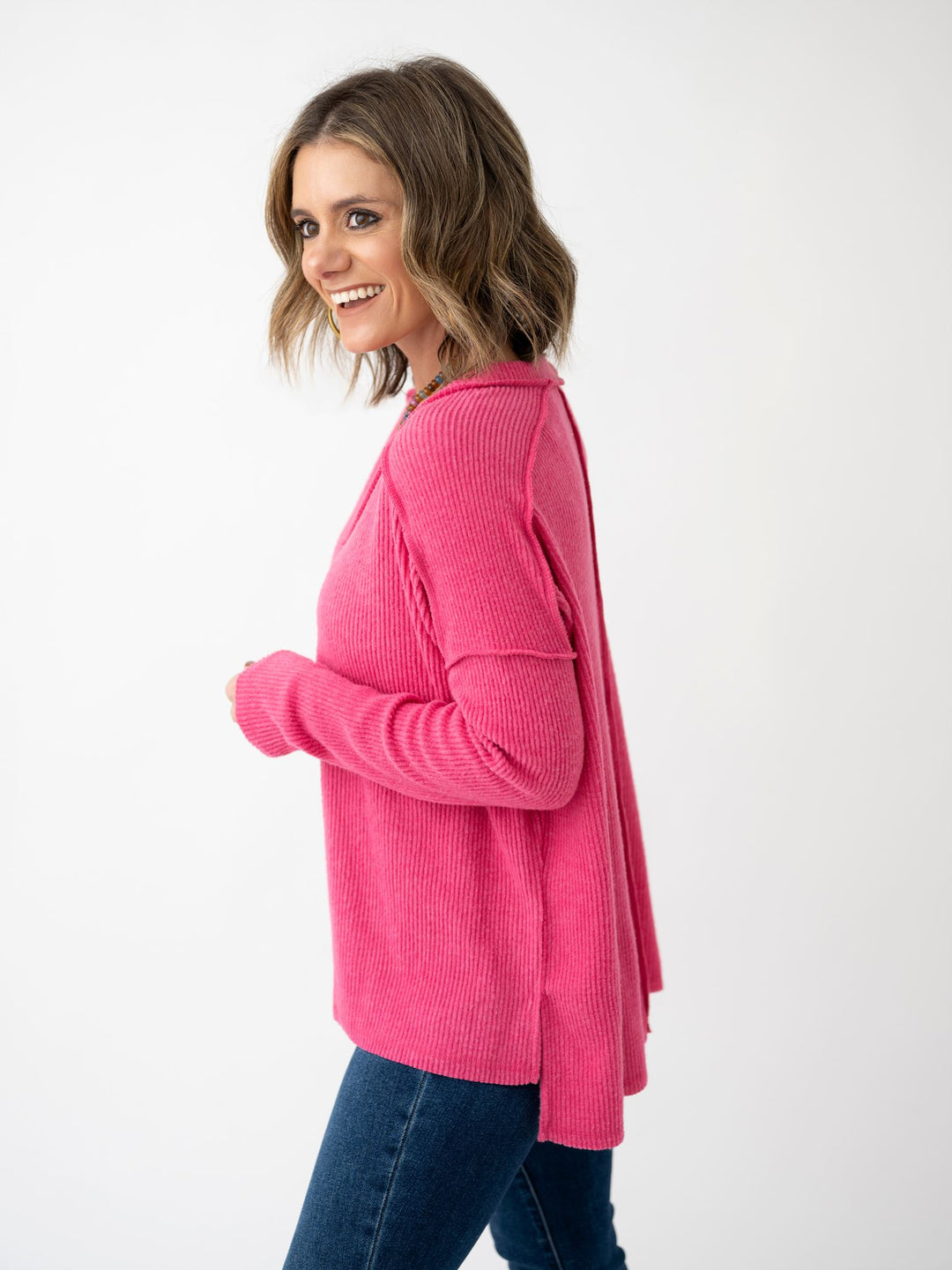 Everyday Ease V Neck Sweater