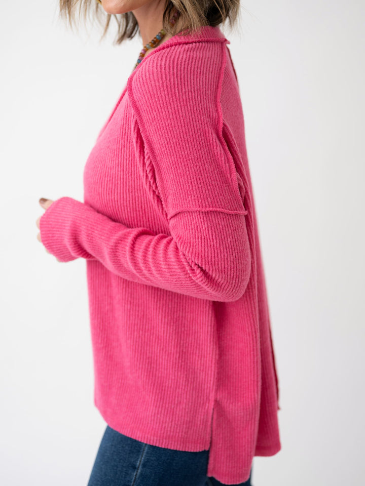 Everyday Ease V Neck Sweater