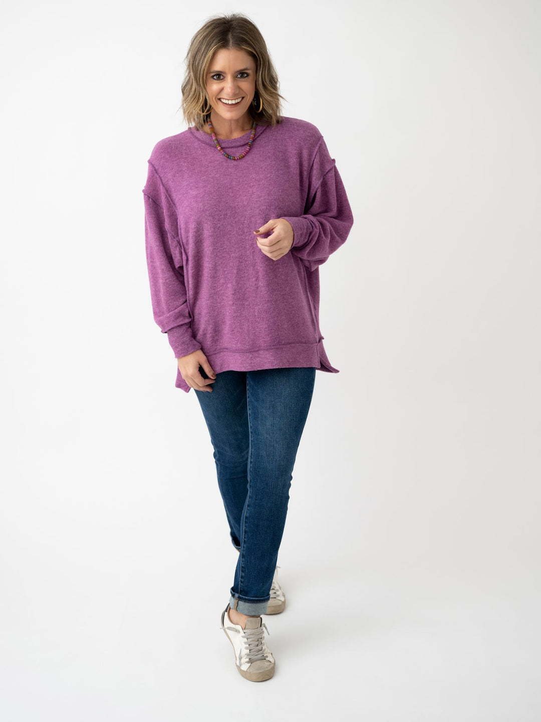Exposed Seam Fleece