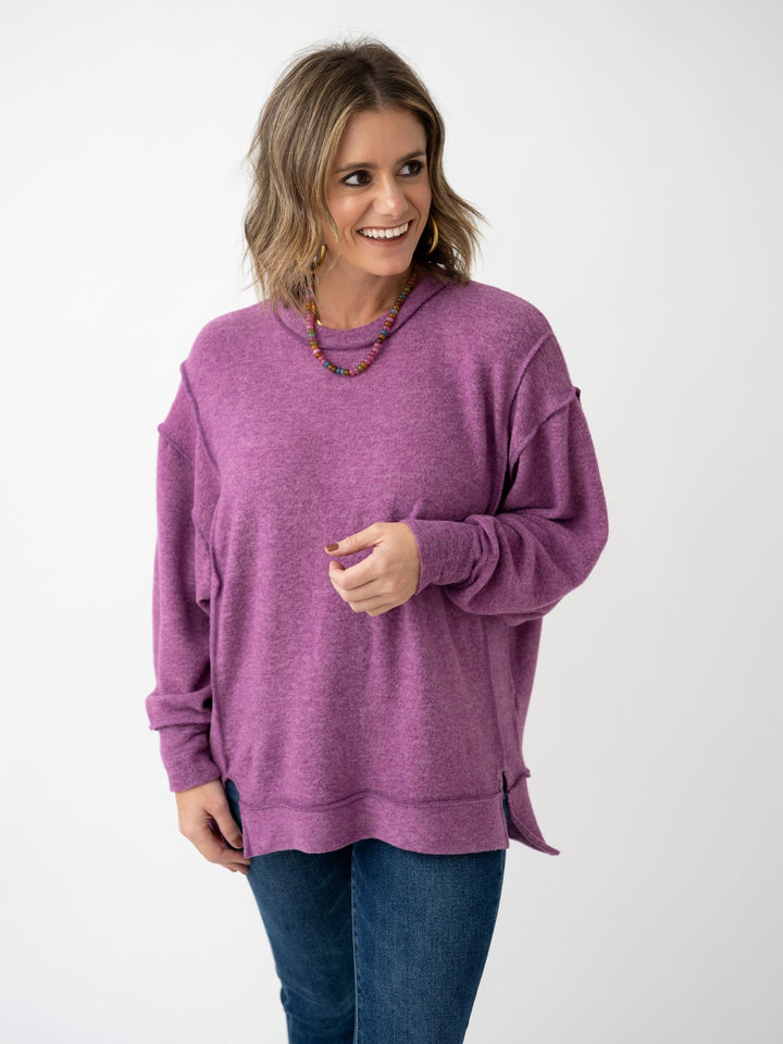Exposed Seam Fleece