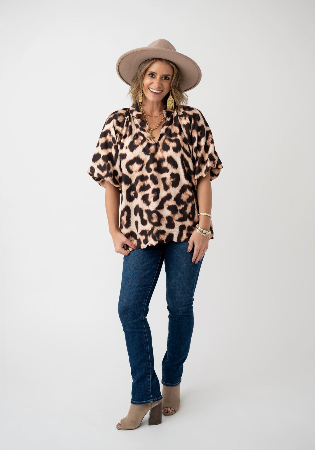 Cocoa Safari V Neck