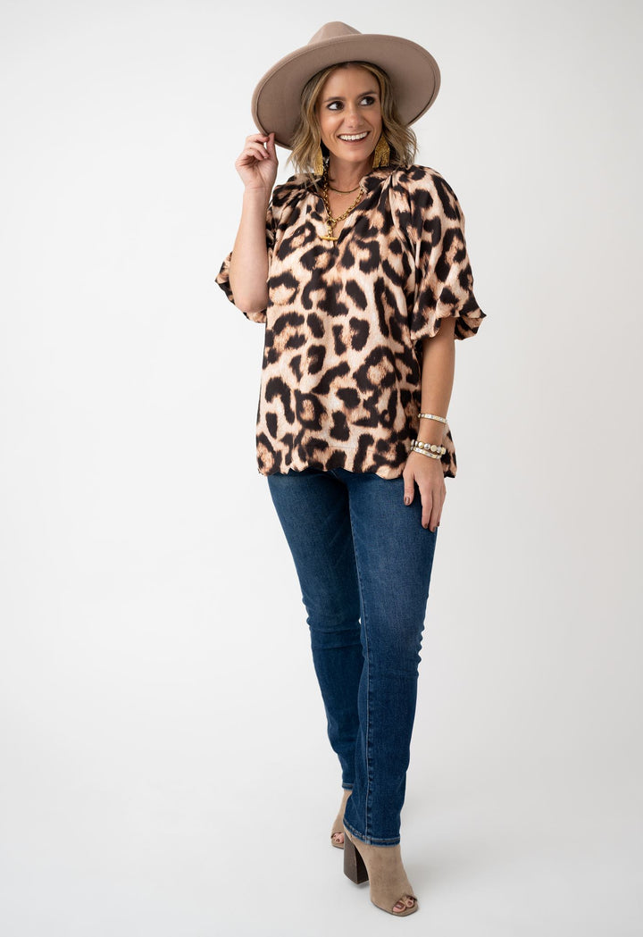 Cocoa Safari V Neck