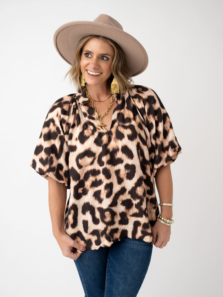 Cocoa Safari V Neck