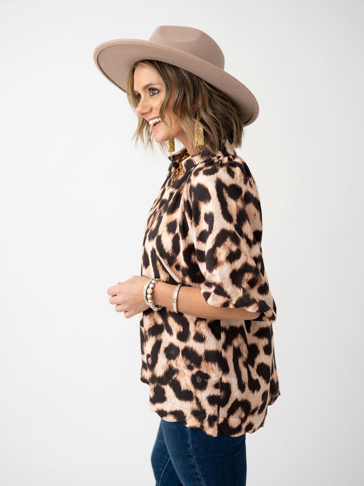 Cocoa Safari V Neck