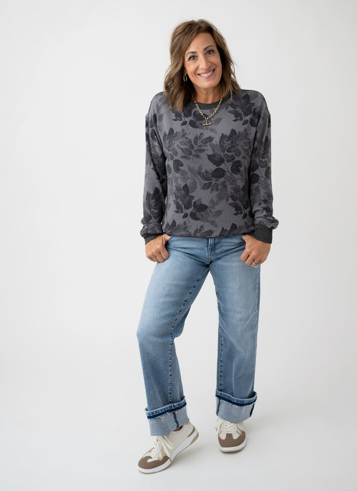 Fancy in Floral Sweater