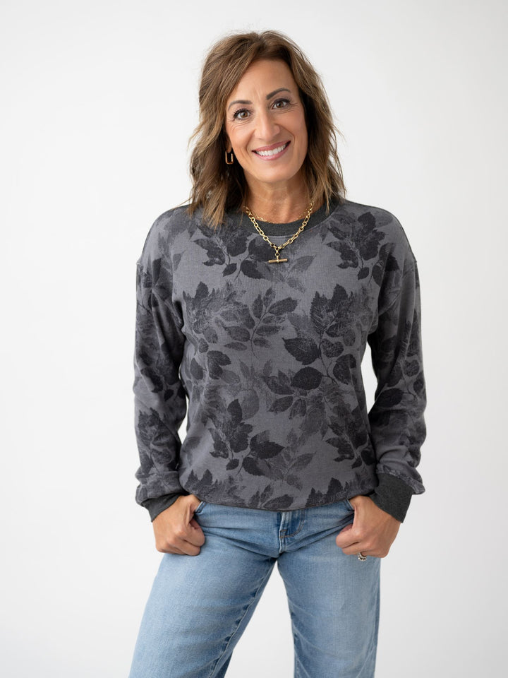 Fancy in Floral Sweater