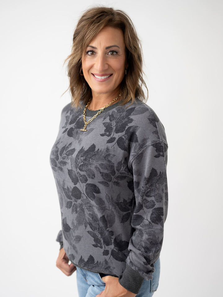 Fancy in Floral Sweater
