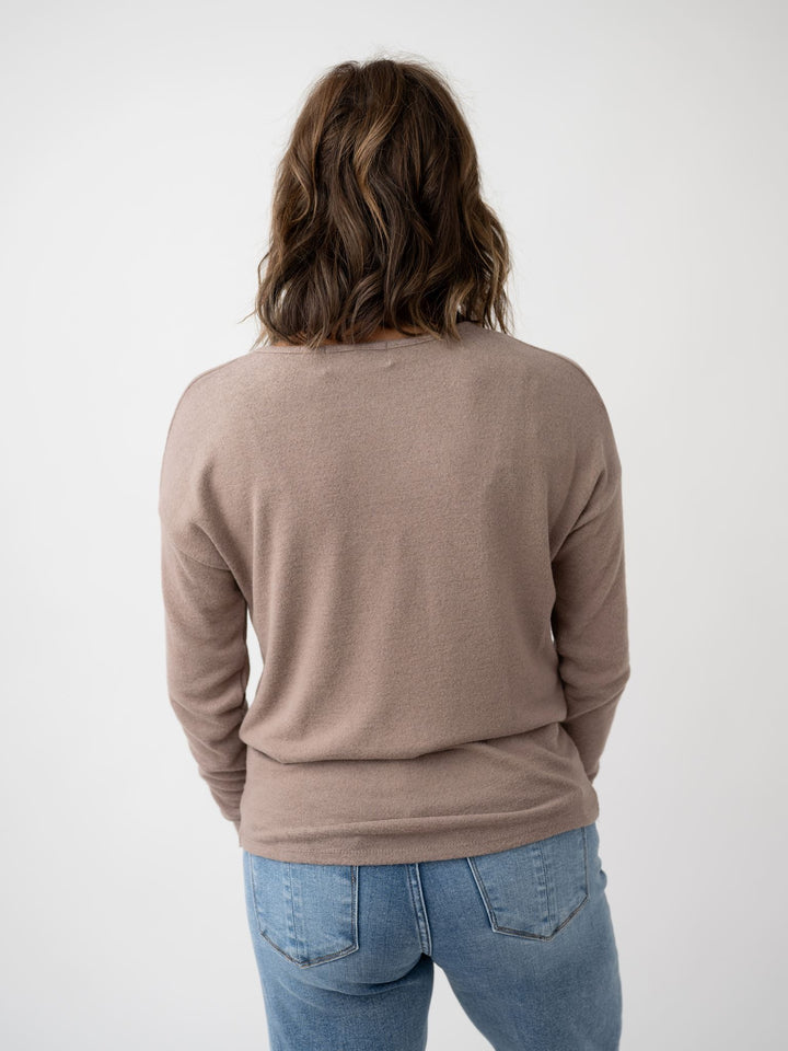 Closet Classic Twist Front Hacci Top