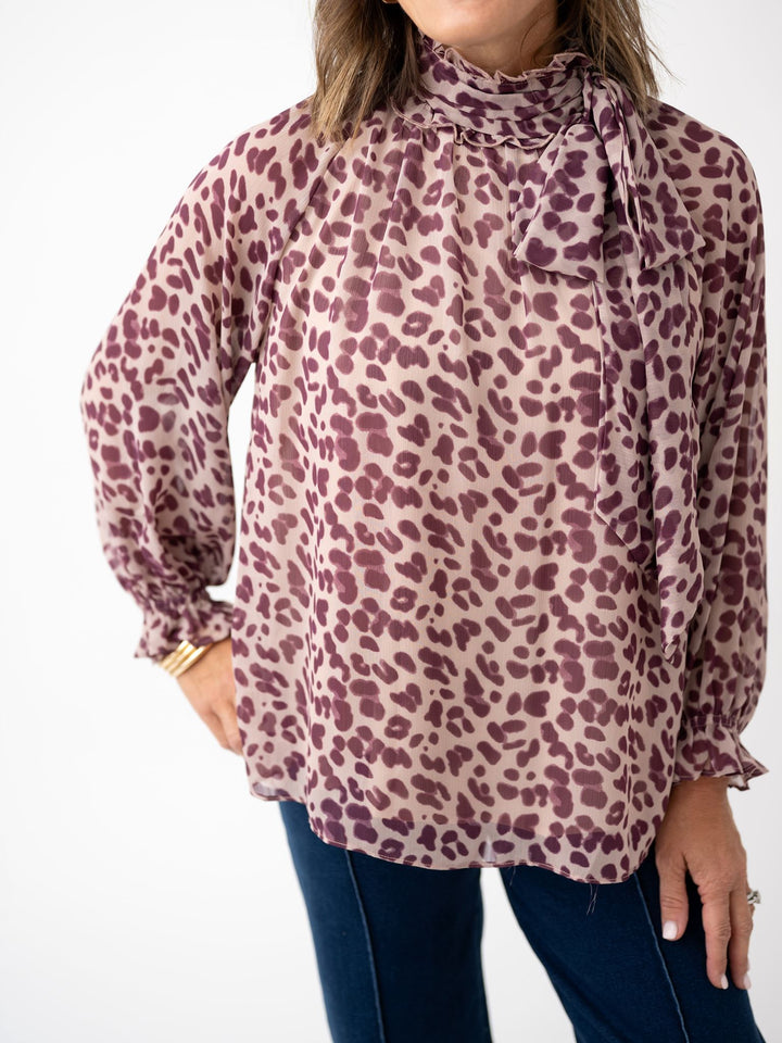 Violet Vixen Blouse