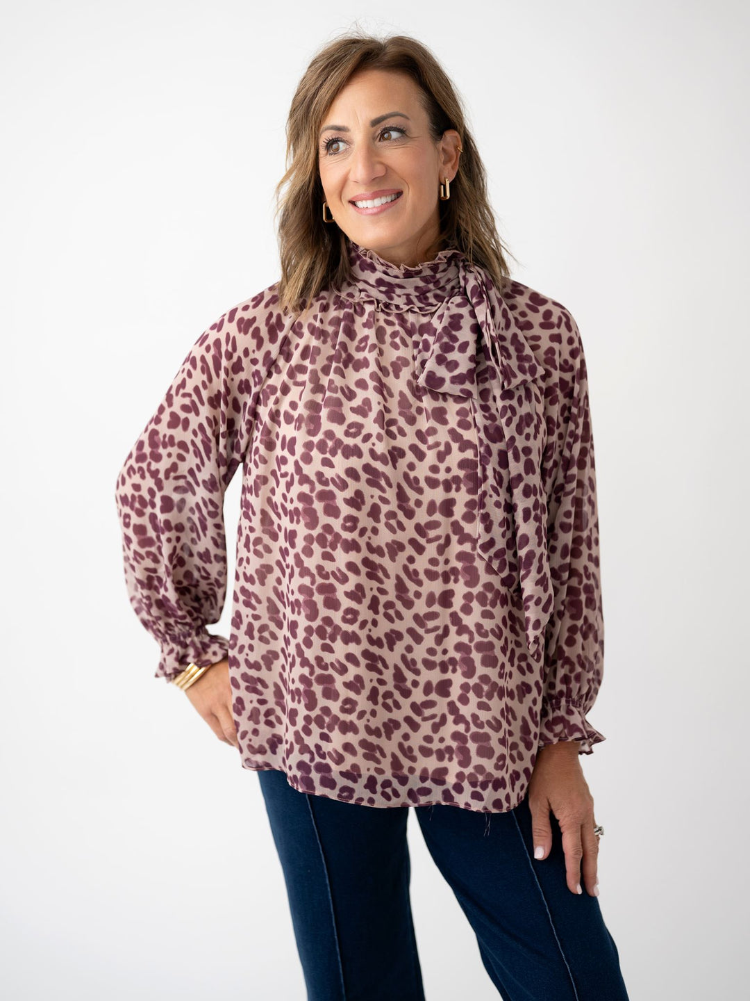 Violet Vixen Blouse