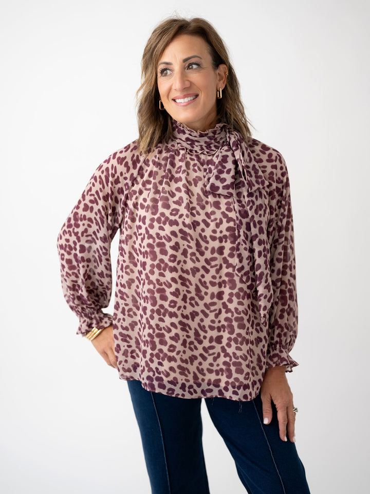 Violet Vixen Blouse