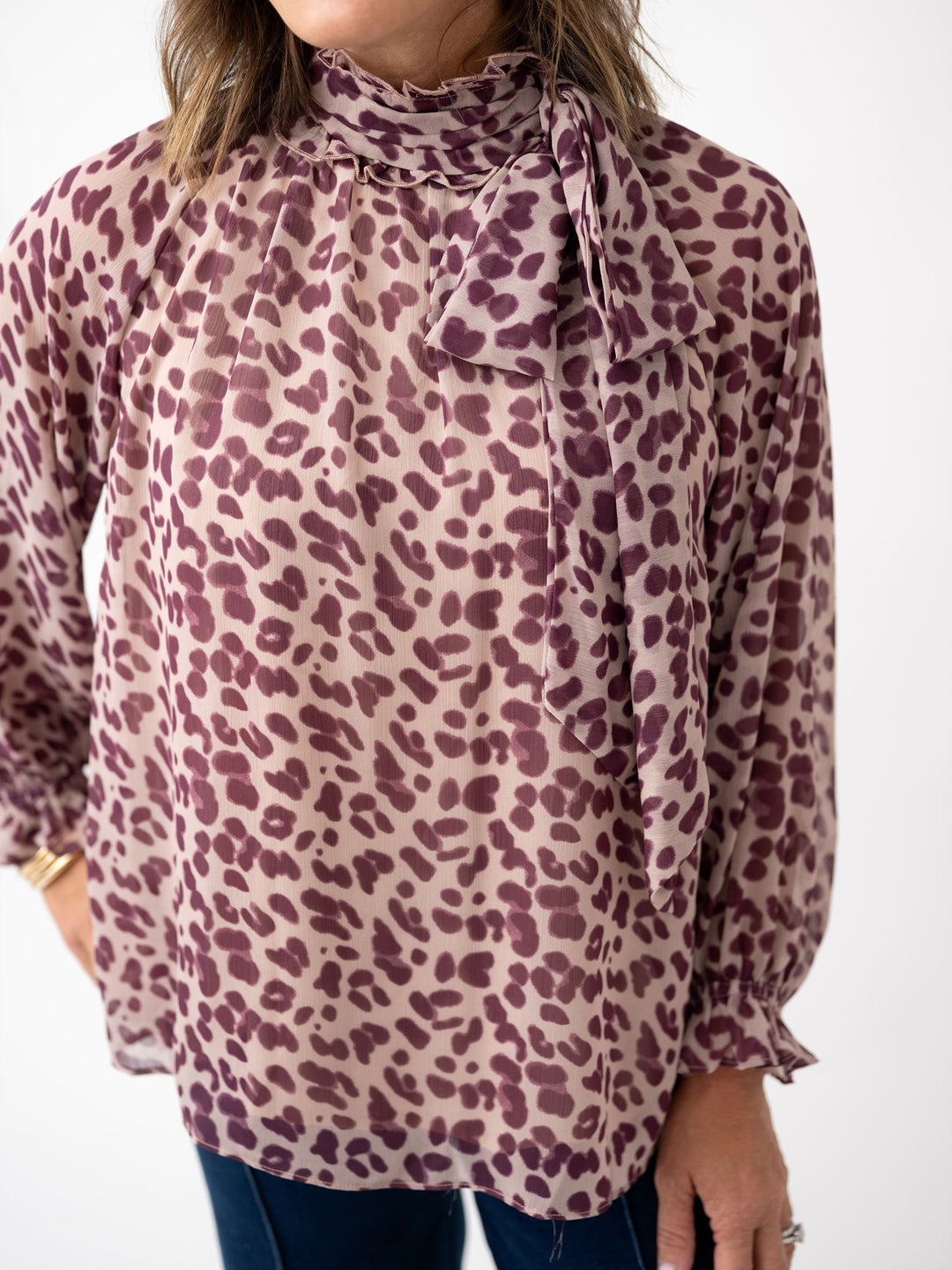 Violet Vixen Blouse