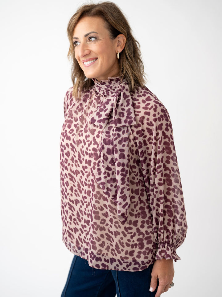 Violet Vixen Blouse
