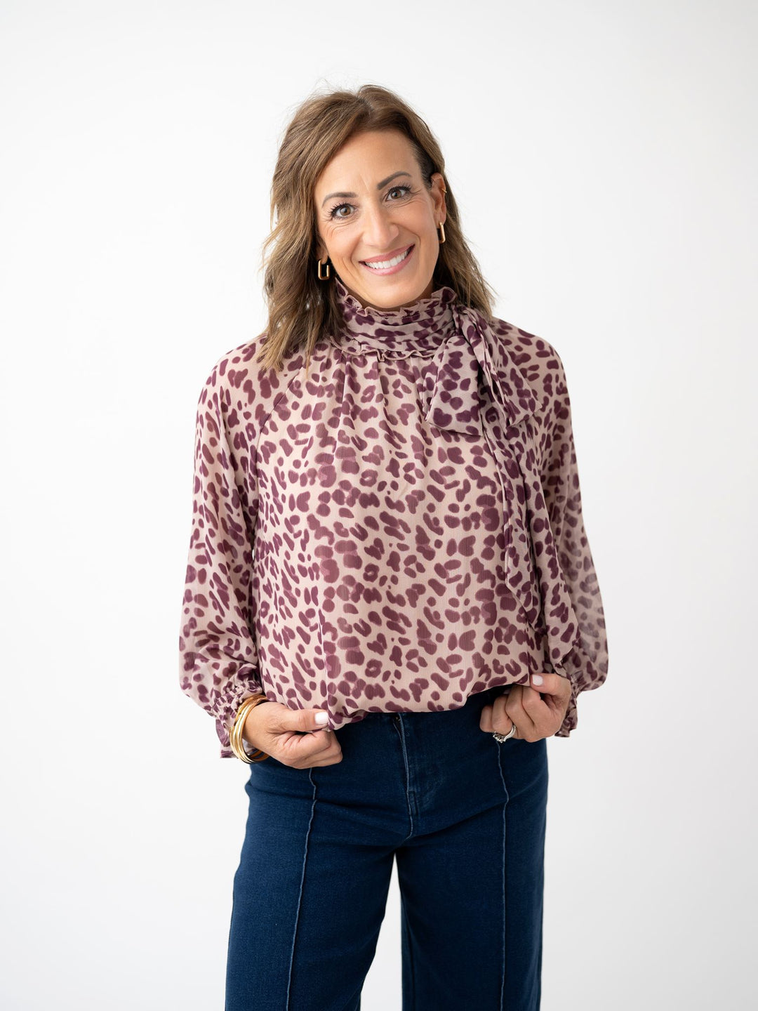 Violet Vixen Blouse