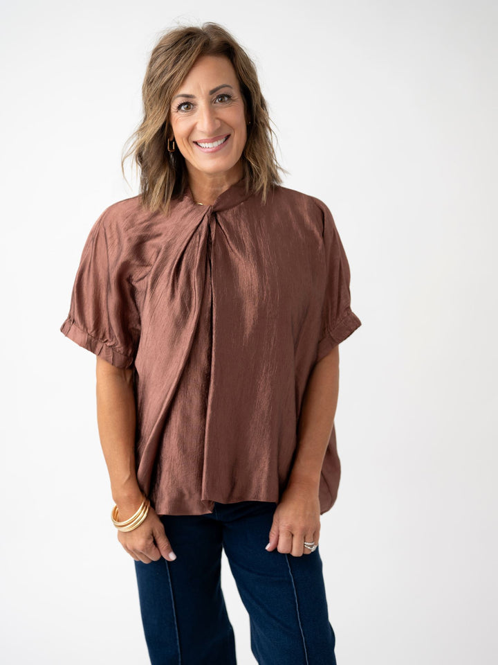 Shimmering Waterfall Blouse
