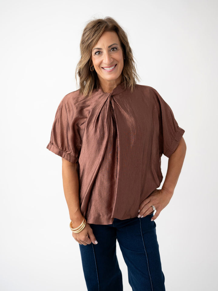 Shimmering Waterfall Blouse