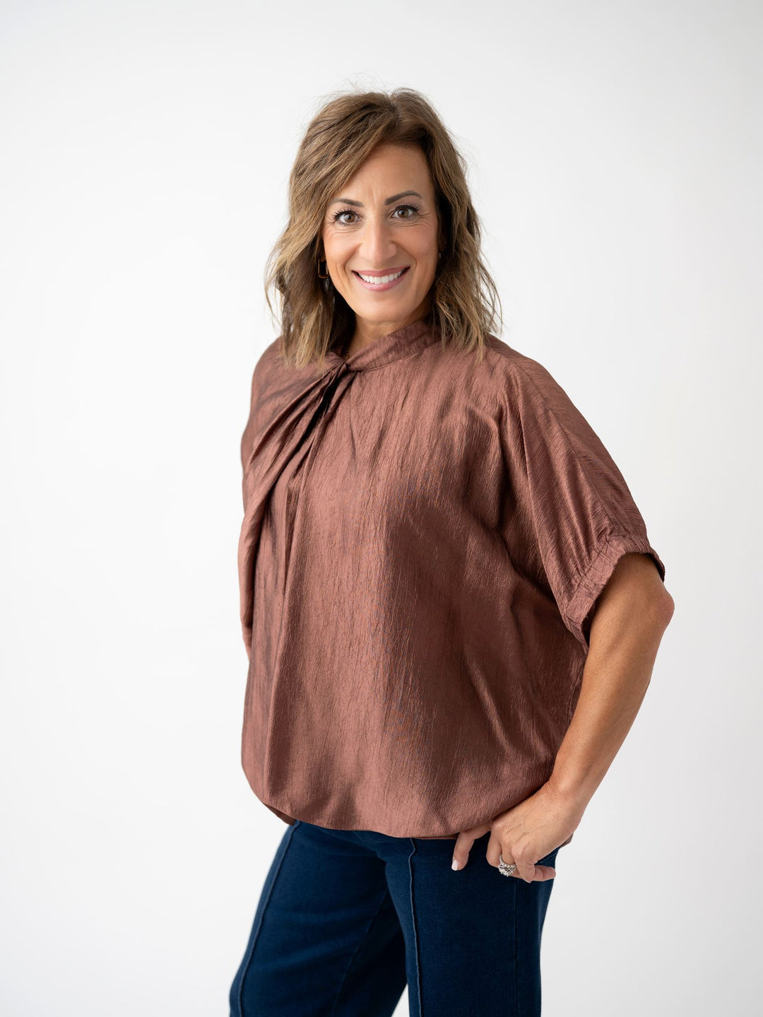 Shimmering Waterfall Blouse