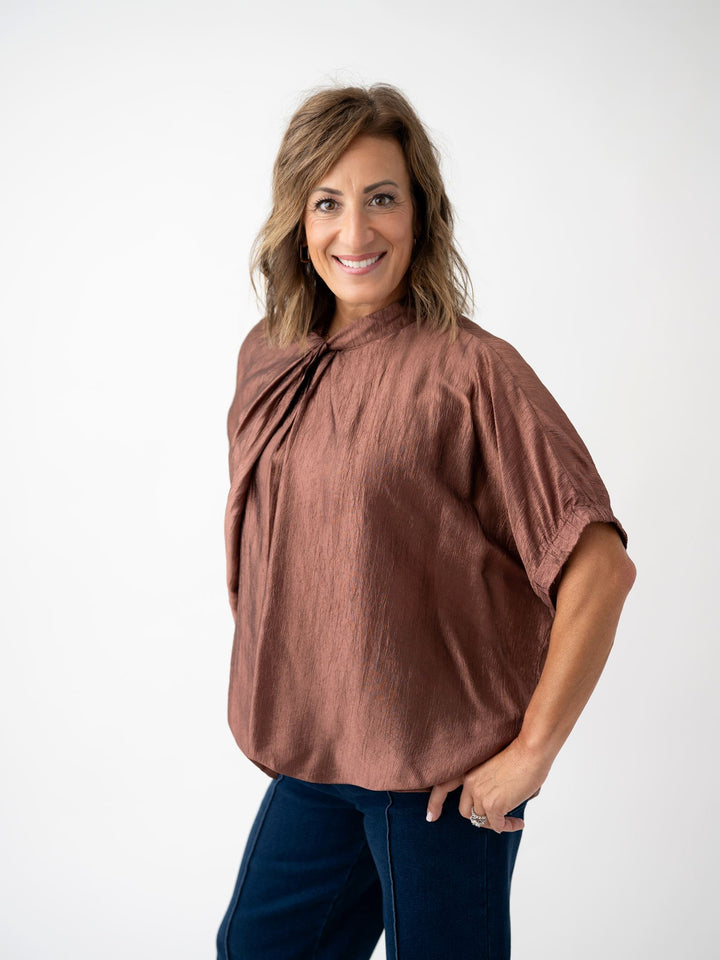 Shimmering Waterfall Blouse