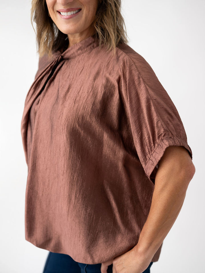 Shimmering Waterfall Blouse