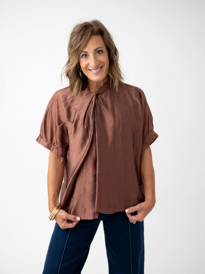 Shimmering Waterfall Blouse