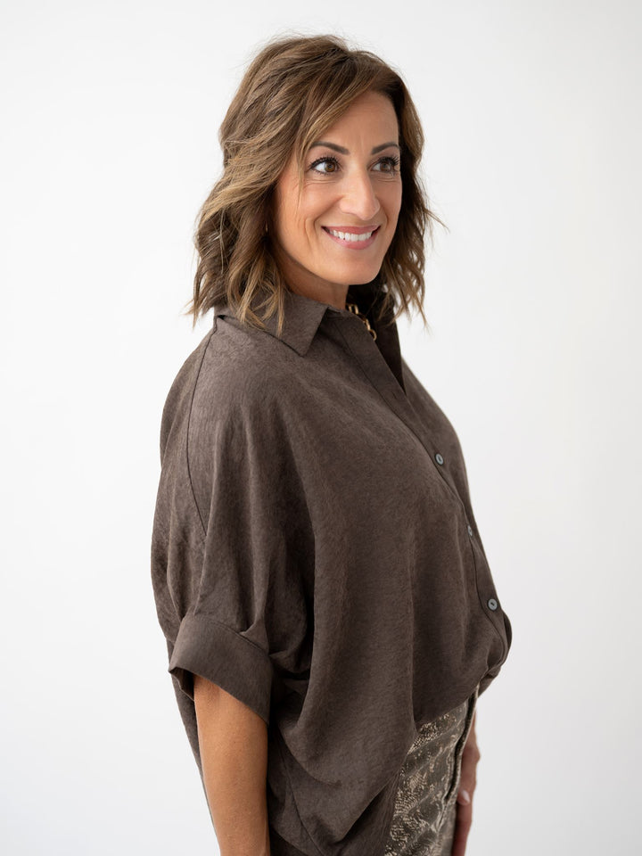 Easy Embrace Batwing Blouse