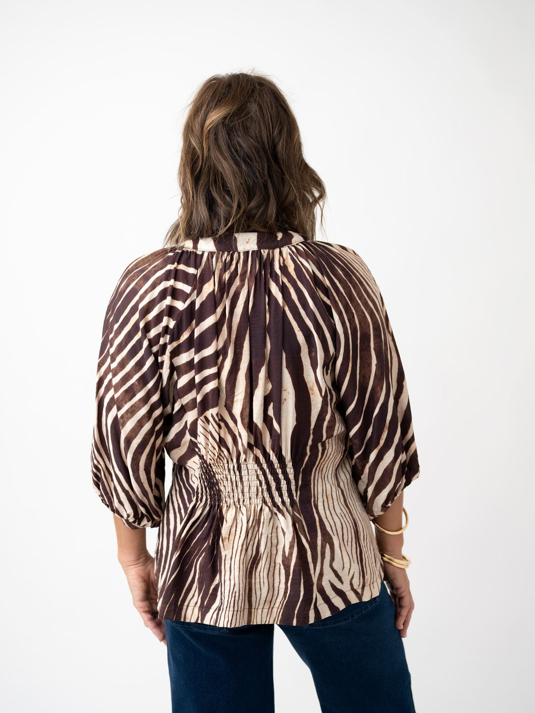 Mocha Wild Button Up