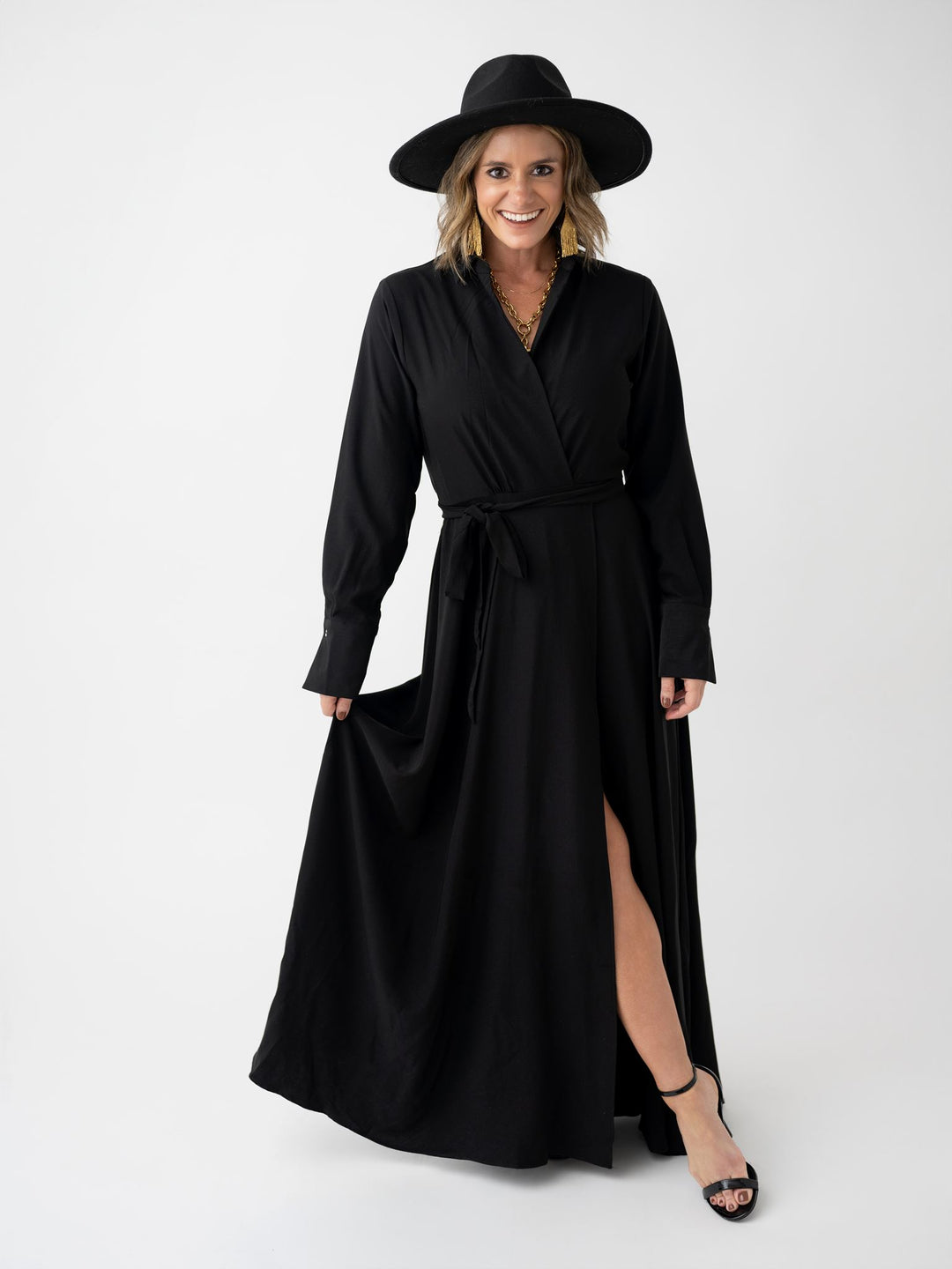 City Lights Wrap Dress