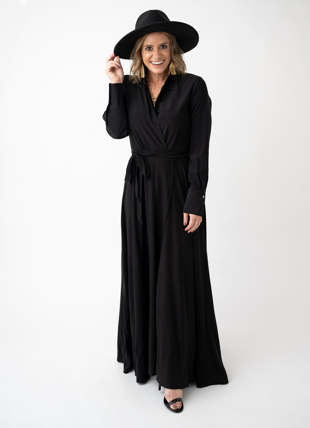 City Lights Wrap Dress