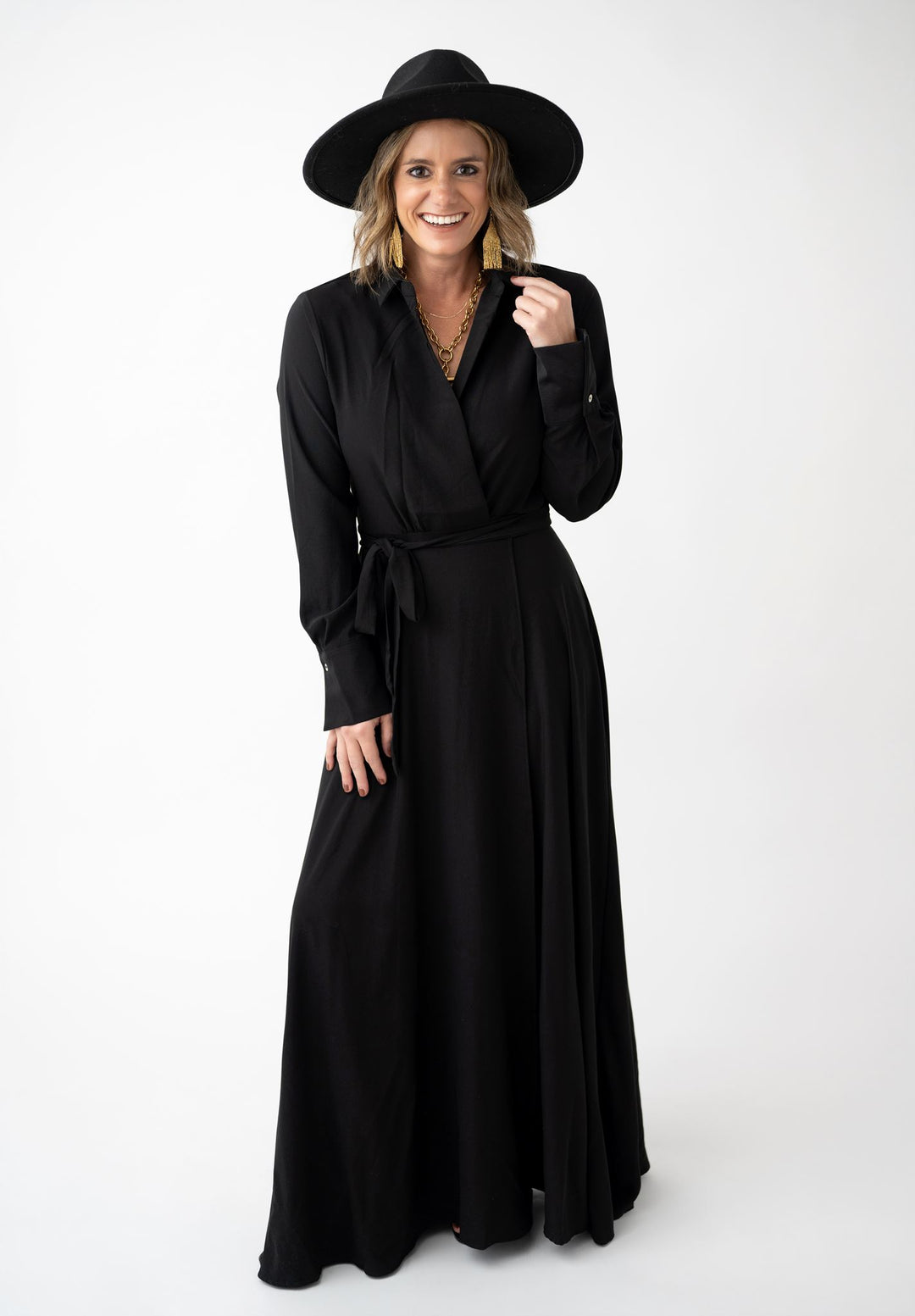 City Lights Wrap Dress