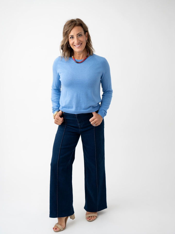 Coast Cropped Sweater