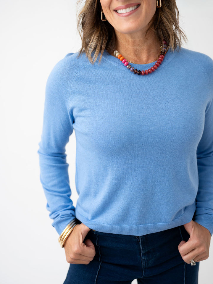 Coast Cropped Sweater