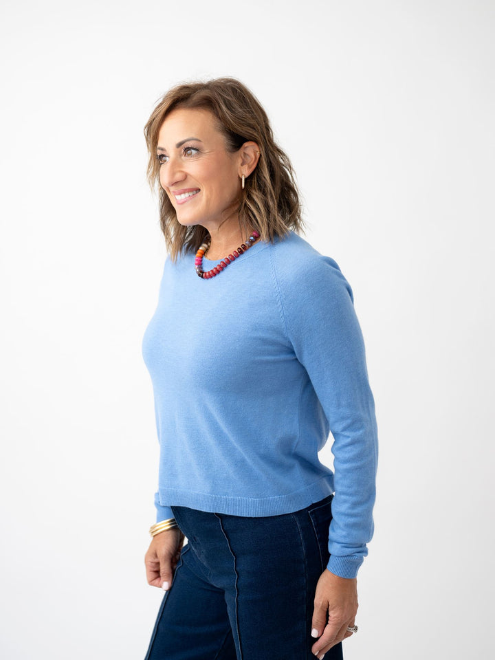 Coast Cropped Sweater