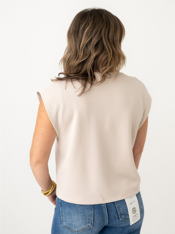 Butterscotch Haze Sleeveless Sweater