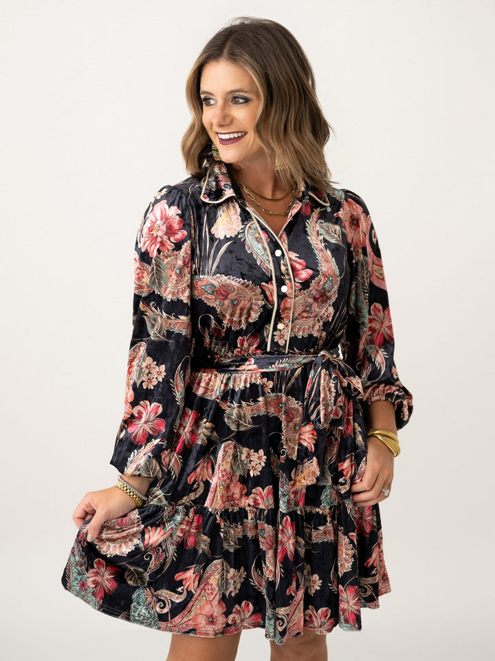 Midnight Garden Dress